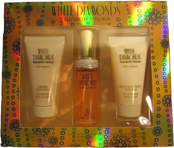 Elizabeth Taylor White Diamonds Perfume Gift Set For Women