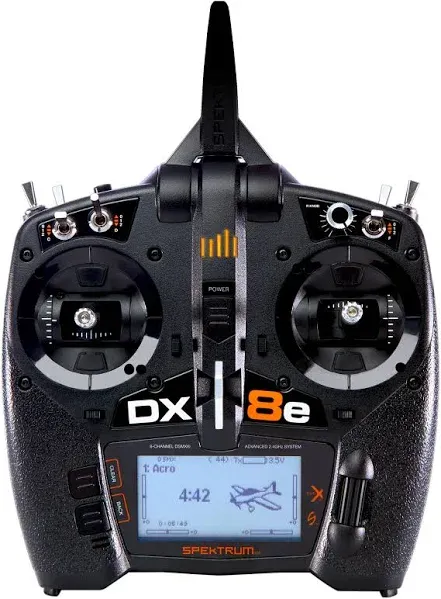 Spektrum DX8e 8 Channel Transmitter Only - SPMR + dxe8105