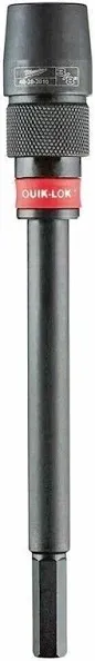 48-28-2010 for Milwaukee 6&#034; QUIK-LOK 3/8&#034; Hex Shank Universal Extension