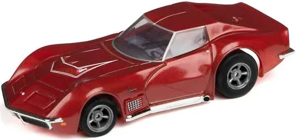 AFX/Racemaster<wbr/>s 1970 Corvette LT1 Red Metallic AFX22038 HO Slot Racing Cars