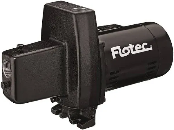 Flotec 1/2 HP Cast Iron Shallow Jet Well Pump