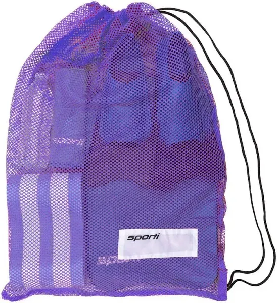 Sporti Mesh Bag with Zipper Pocket