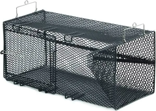 Frabill Crawfish Trap, 8 x 8 x 18-Inch, Black (1267)