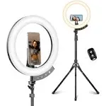 Sensyne 12-Inch Ring Light with 62-Inch Tripod Stand