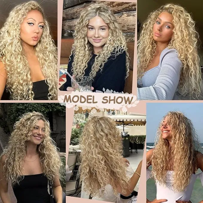 Women's Long Synthetic Curly Wig