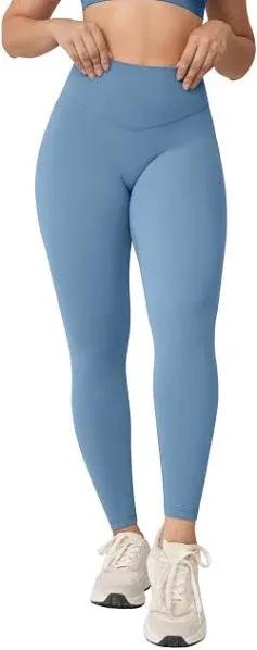 UNISSU Hugcurve No Front Seam High Waisted Workout Leggings for Women Buttery Soft Yoga Pants Gym Athletic Tights