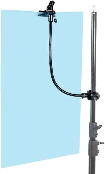 Photo Studio Lighting Light Stand Clamps Background Clip Gooseneck Tube Small Size Reflector Holder