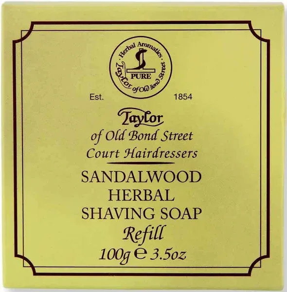 Buy Taylor of Old Bond Street Sandalwood Shaving Soap 100g | The Modern Man