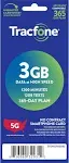 Tracfone $60 1200 Min, 1200 Text, 3 GB Data 365–Day Plan [Physical Delivery]