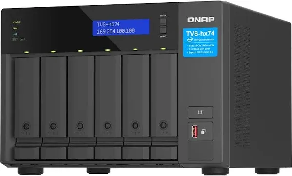 QNAP TVS-h674-i5-32G SAN/NAS Storage System