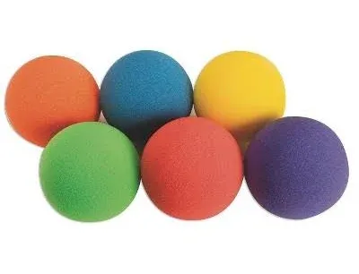 Discount School Supply Jumbo Soft Foam Balls (Set of 6)