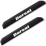 DORSAL Aero Roof Rack Pads for Factory and Wide Crossbars - Pack of 2 for Surfboards Kayaks Sups Snowboards