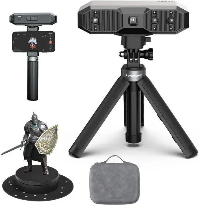 Revopoint Mini 2 3D Scanner : Blue Light丨Precision 0.02mm