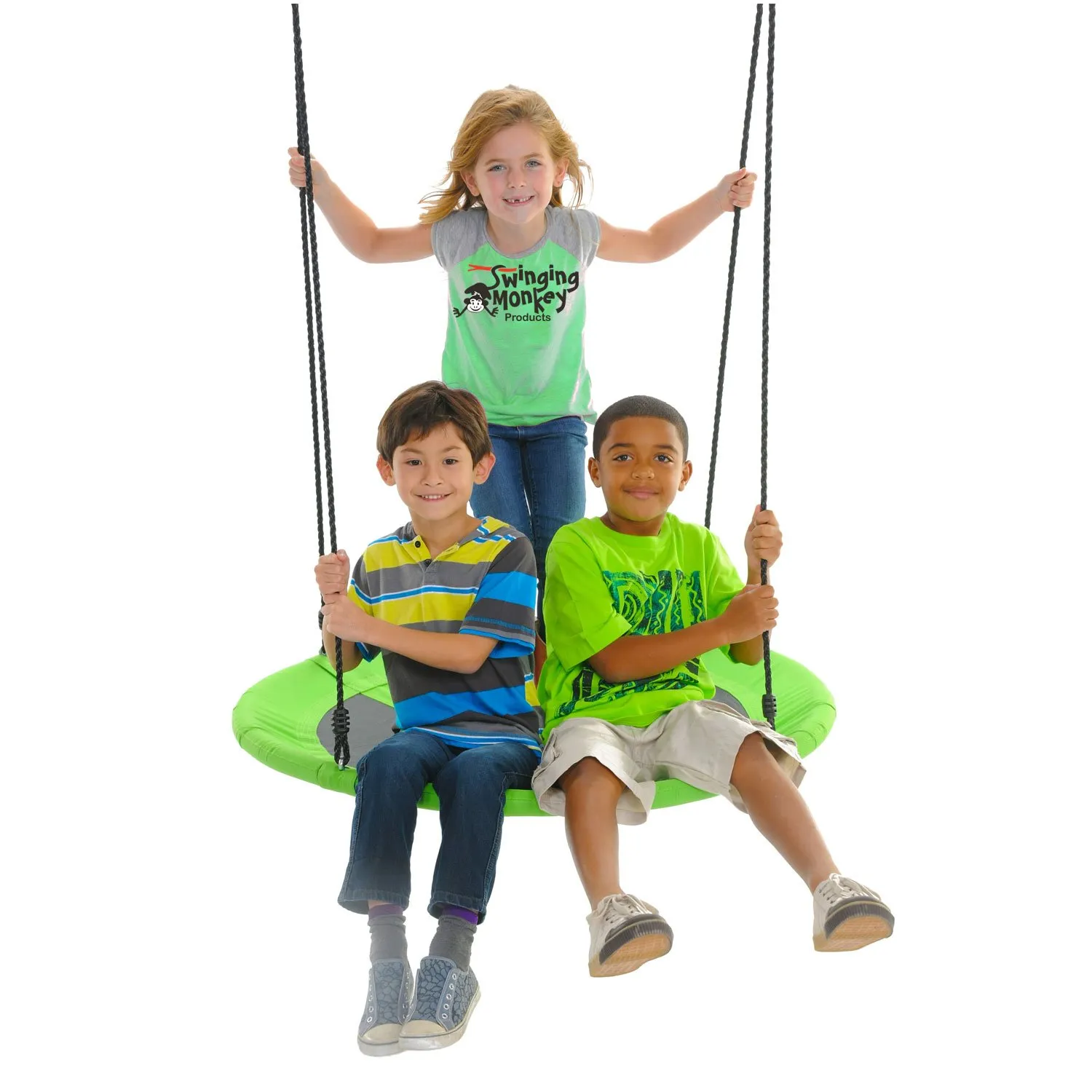 Swinging Monkey Giant 40 Inch Swing, Green (Open Box)