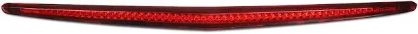 DNA Motoring 3bl-cdts06-led-rd for 2006 to 2011 Cadillac DTS Factory Style Red Lens Full LED Rear Trunk 3rd Third Tail Brake Light Lamp 07 08 09 10