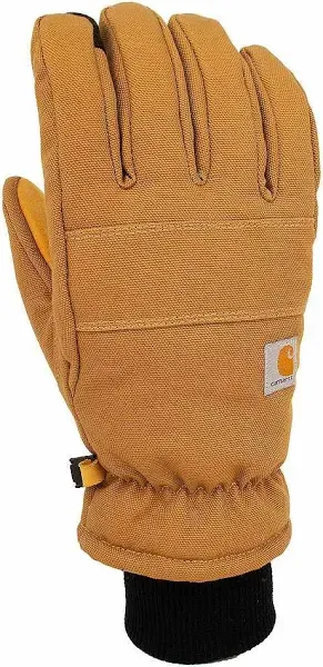 Carhartt Women's Insulated Duck Synthetic Leather Knit Cuff Glove