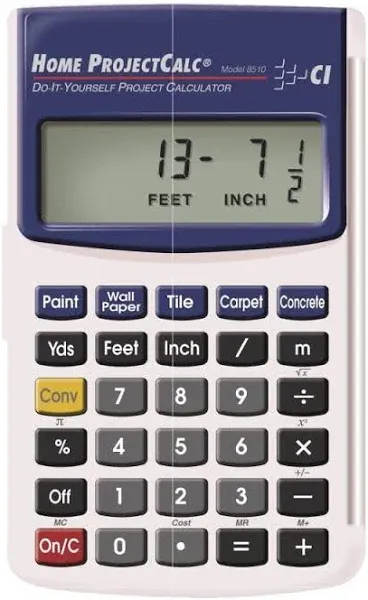 Calculated Industries 8510 Home ProjectCalc Do-It-Yourself<wbr/>ers Feet-Inch-Frac<wbr/>tion