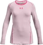 Under Armour Girls' Cozy Long Sleeve Crew Neck T-Shirt