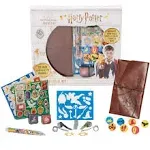 Innovative Designs Harry Potter Journal Set for Kids Smash Leather Journal Kit with Stickers Stamps Tape