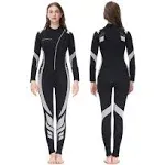 Wetsuits for Men Women 3mm Front Zip Full Wetsuit