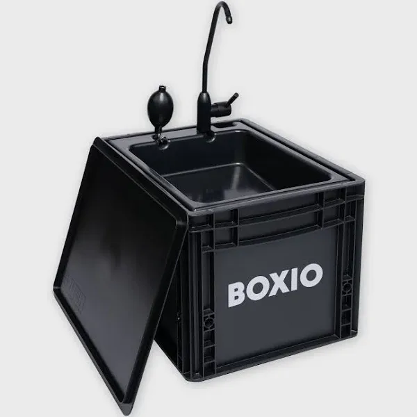 BOXIO WASH Portable Sink Hand Washing Station Camping Outdoor Travel NEW