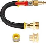 Winterizing Kit & Sprinkler Blowout Adapter with Shut Off Valve