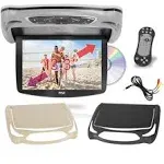 Pyle PLRD146 Flip Down Roof Mounted 13.3 LCD Screen Multimedia DVD CD Player