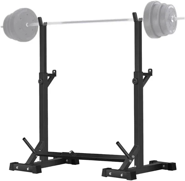 CANPA Adjustable Squat Rack Stand Multi-Function Barbell Rack Weight Lifting Gym Dumbbell Racks Home Gym Bench Press Rack Dumbbell Racks Stands