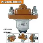 Tabodd Mzj-400a 400A Solenoid Contactor Solenoid for Golf Cart, Contactor Solenoid Heavy Duty for Golf Cart Direct Replacement Contactor