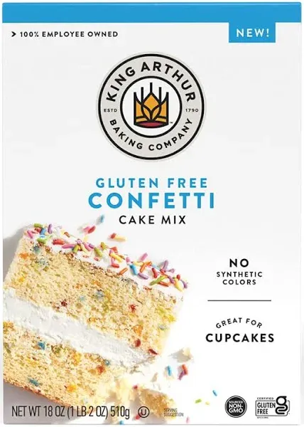 King Arthur Gluten-Free Confetti Cake Mix