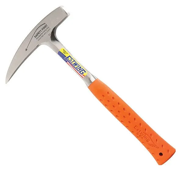 Estwing EO-22P 22 oz Orange Rock Pick Pointed Tip