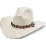 Stetson Broken Bow 10x Straw Cowboy Hat 7 1/8