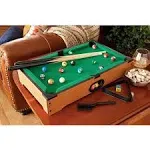 Mainstreet Classics 20-Inch Table Top Miniature Billiard/Pool Game Set