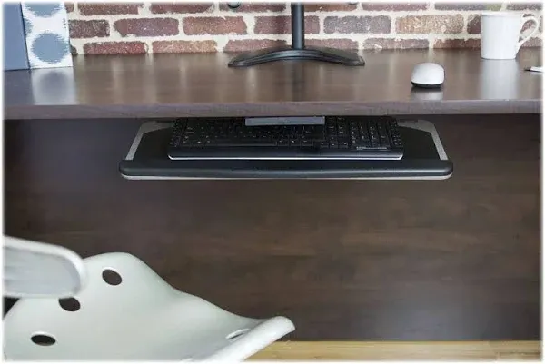 VIVO Adjustable Computer Keyboard & Mouse Platform Tray