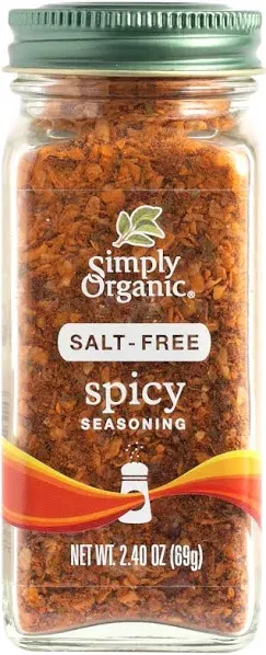 Simply Organic Salt-Free Spicy Seasoning