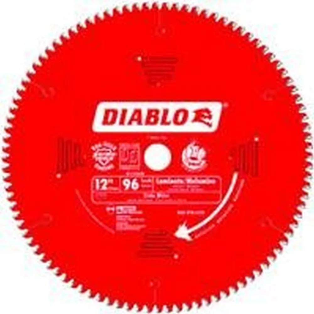 Diablo Tools 12" X 96-Teeth Saw Blade For Medium Aluminum