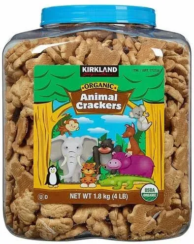 Kirkland Signature Organic Animal Crackers