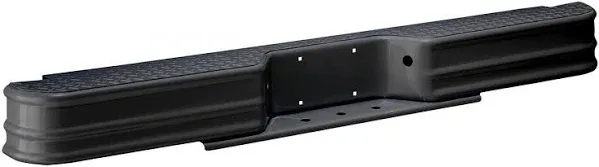 Westin 20009 DiamondStep Universal Style Rear Bumper Black Mount Kit Required