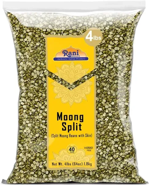 Rani Moong Split Split Moong Beans with Skin