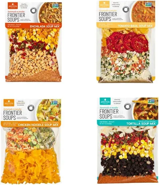 Frontier Soups Homemade in Minutes Variety Pack