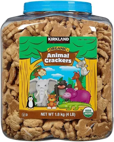 Kirkland Signature Organic Animal Crackers