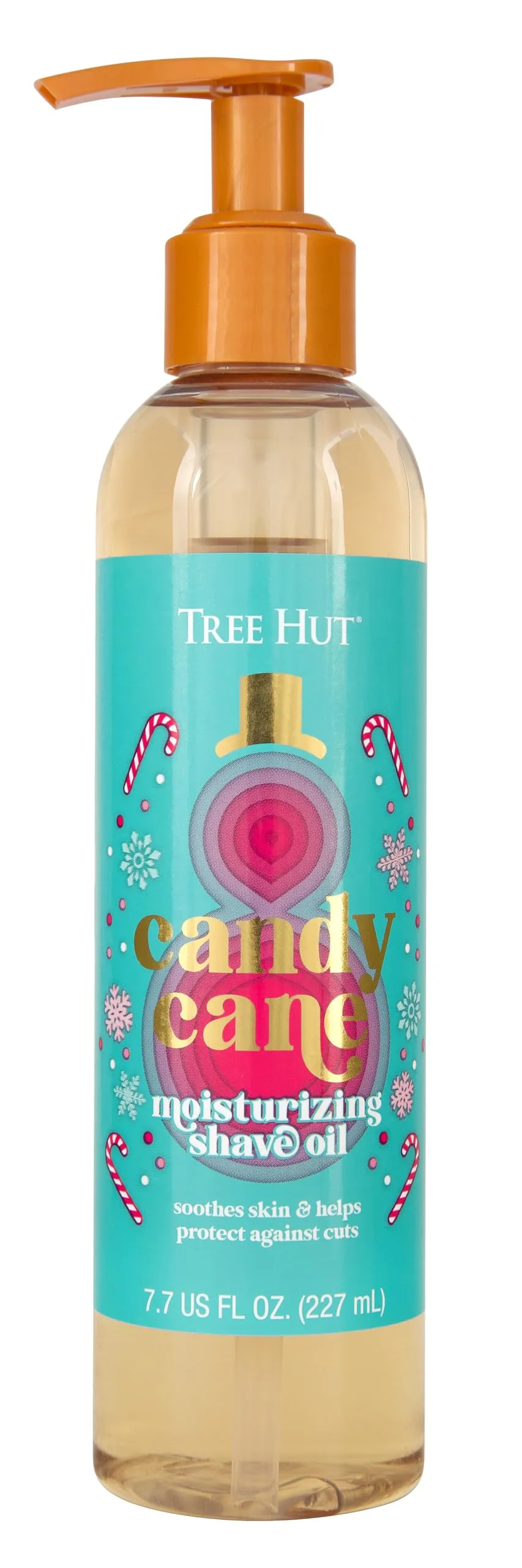 2023 Tree Hut Bare Sparkling Sugar Hydrating &amp; Moisturizing Shave Oil, 7.7 fl oz