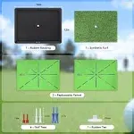 Golf Mat Artificial Turf | Golf Mats Practice Indoor &amp; Outdoor | Golf golf mat