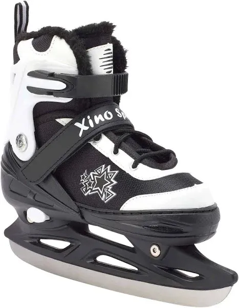 Xino Sports Deluxe Adjustable Ice Skates