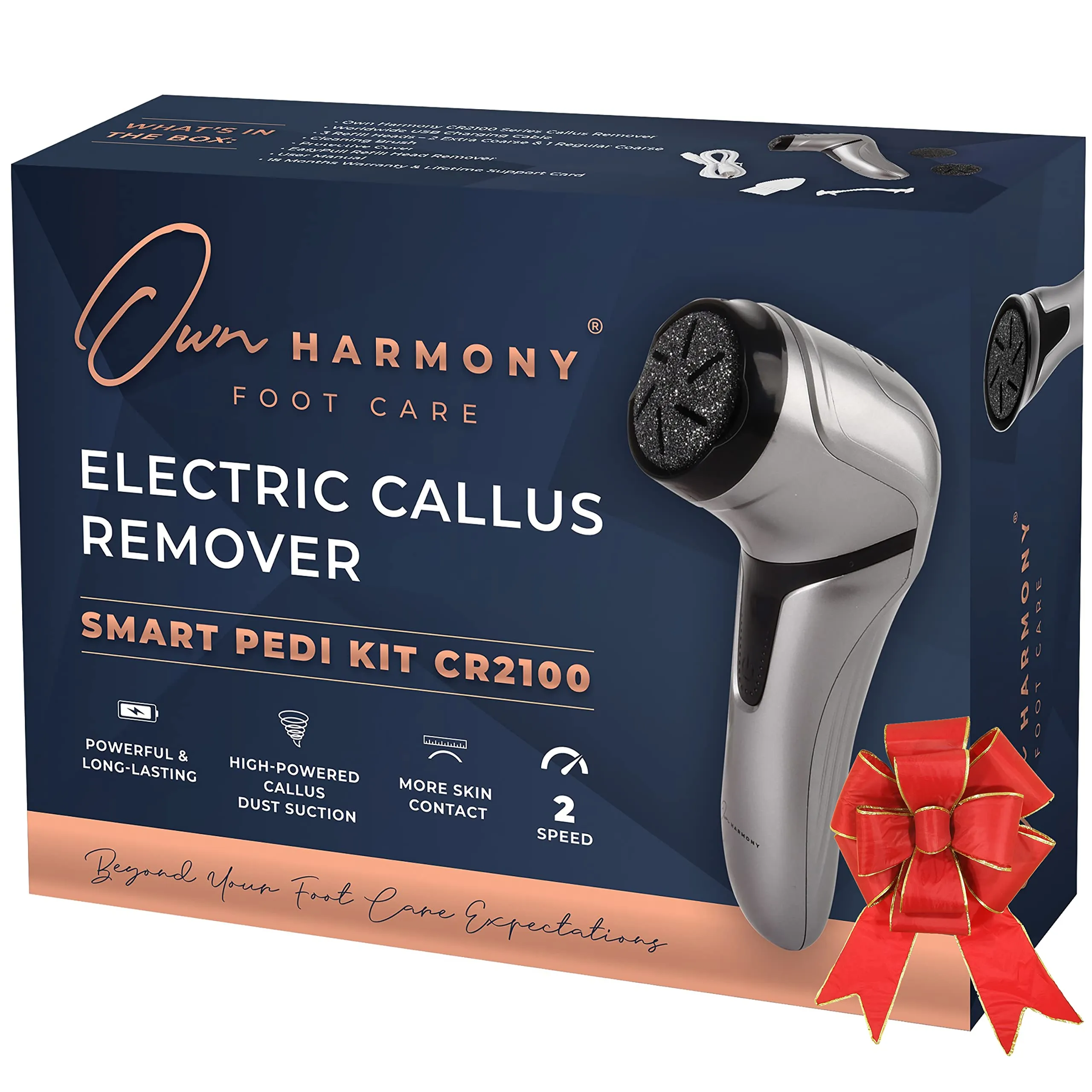 Electric Foot Callus Remover with Vacuum Own Harmony Care