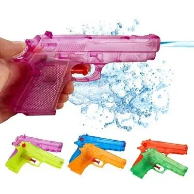 Water Blasters - 6 Inch - Assorted Colors - Soaker Squirt Summer Shooter... 