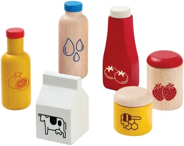 Food & Beverage Set Wooden Kids Toy