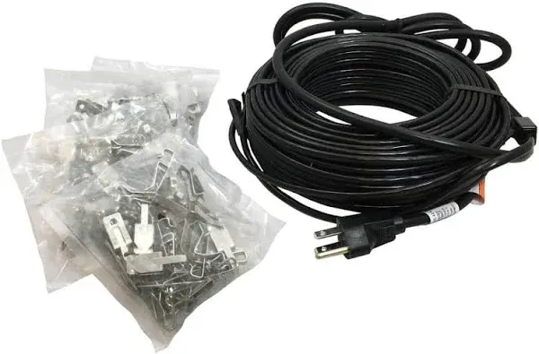 Frost King RC200 Electric Roof Cable Kits, 120V x 1000W x 200Ft, Black