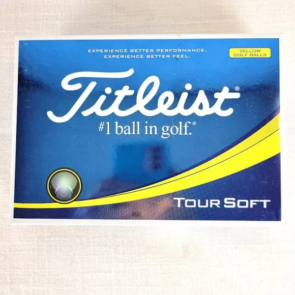 Titleist Tour Soft Golf Balls