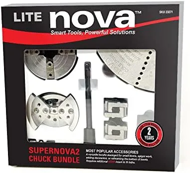 Nova Lite SuperNOVA2 Insert Chuck with Jaw Assortment